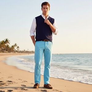 Vineyard Vines Bora Blue Breaker Pants Size 28x30